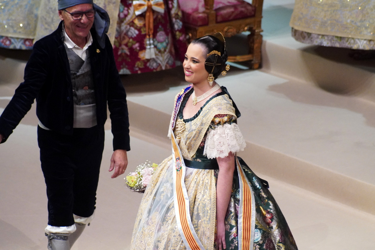 Exaltación de María Estela Arlandis como Fallera Mayor de Valencia 2024